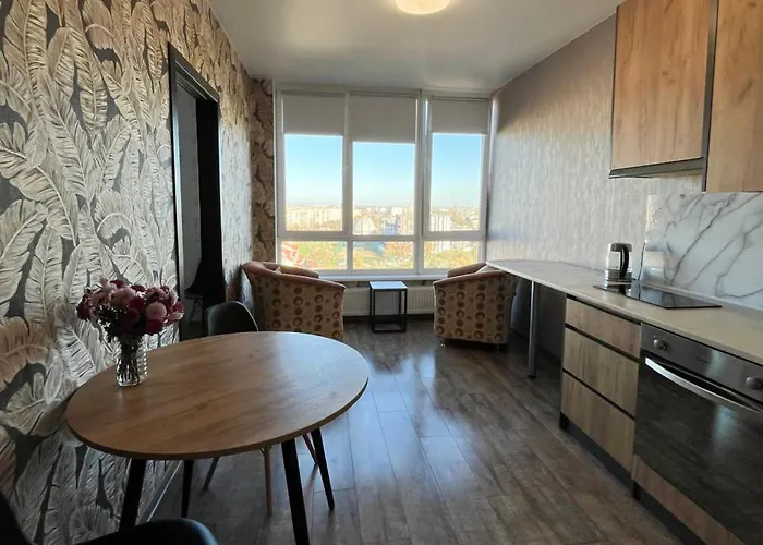 романтичні з мальовничим краєвидом Apartamento Leópolis